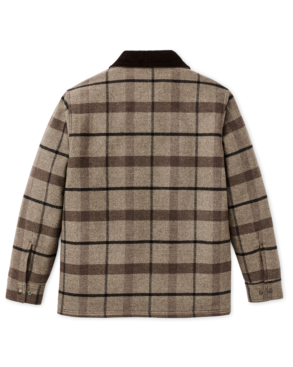Spokane Insulated Cruiser Jacket - Brown Heather Plaid