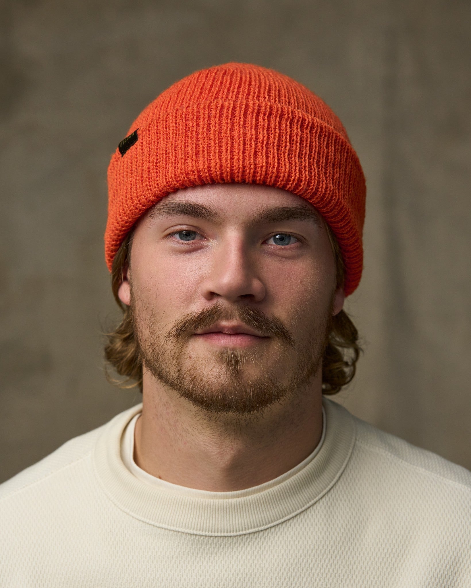 帽子 TIMEWORN CLOTHING COTTON KNIT CAP RED TIMEWORN CLOTHING COTTON KNIT CAP RED