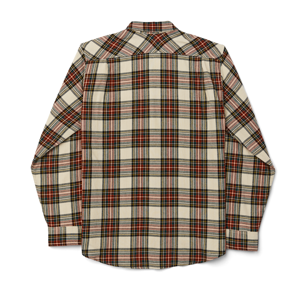 Alternate view of the Filson Scout Shirt - Stone Tartan Plaid