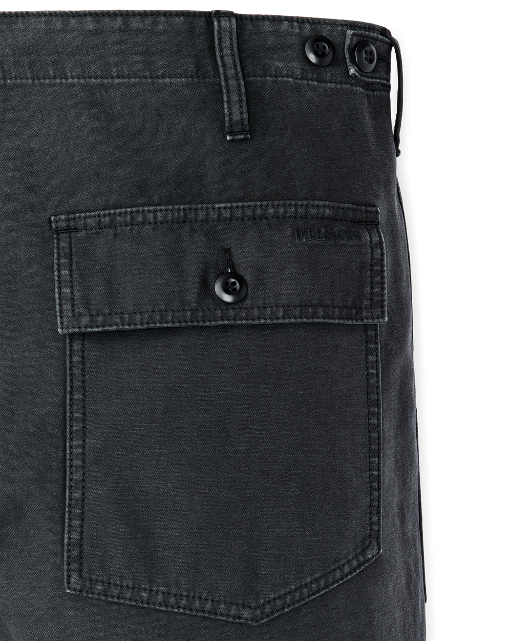 Field Supply Pants - Washed Faded Black