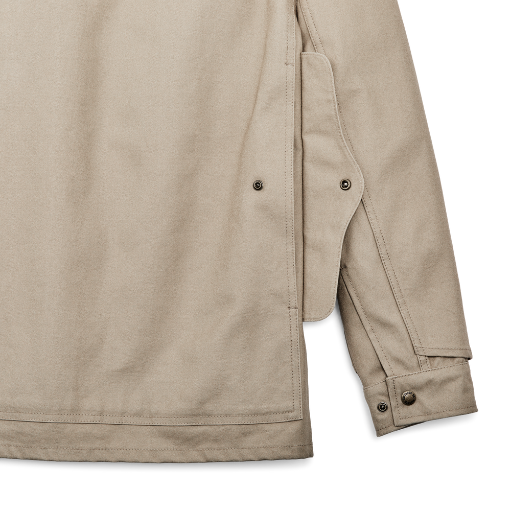 Alternate view of the Filson Dry Tin Cloth Cruiser - Gray Khaki