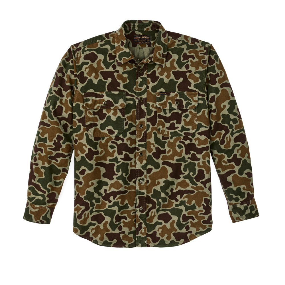 FILSON カモフラージュ柄 長袖シャツ M Field Flannel Shirt | Filson
