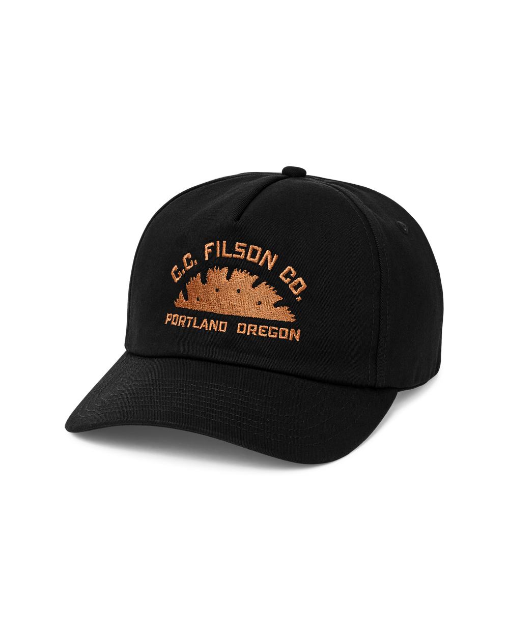 Portland Graphic Trucker Cap - Black