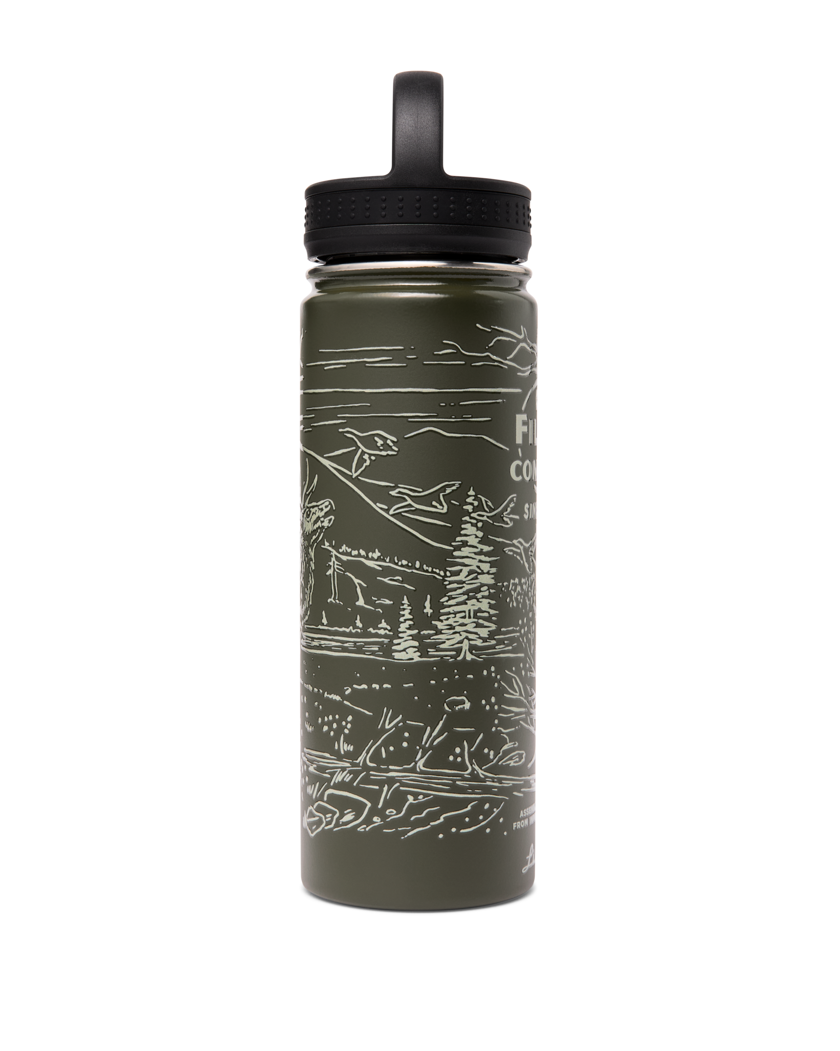 Filsonフィルソン　Water Bottle 水筒 Insulated Water Bottle - Green / Wildlife | Filson