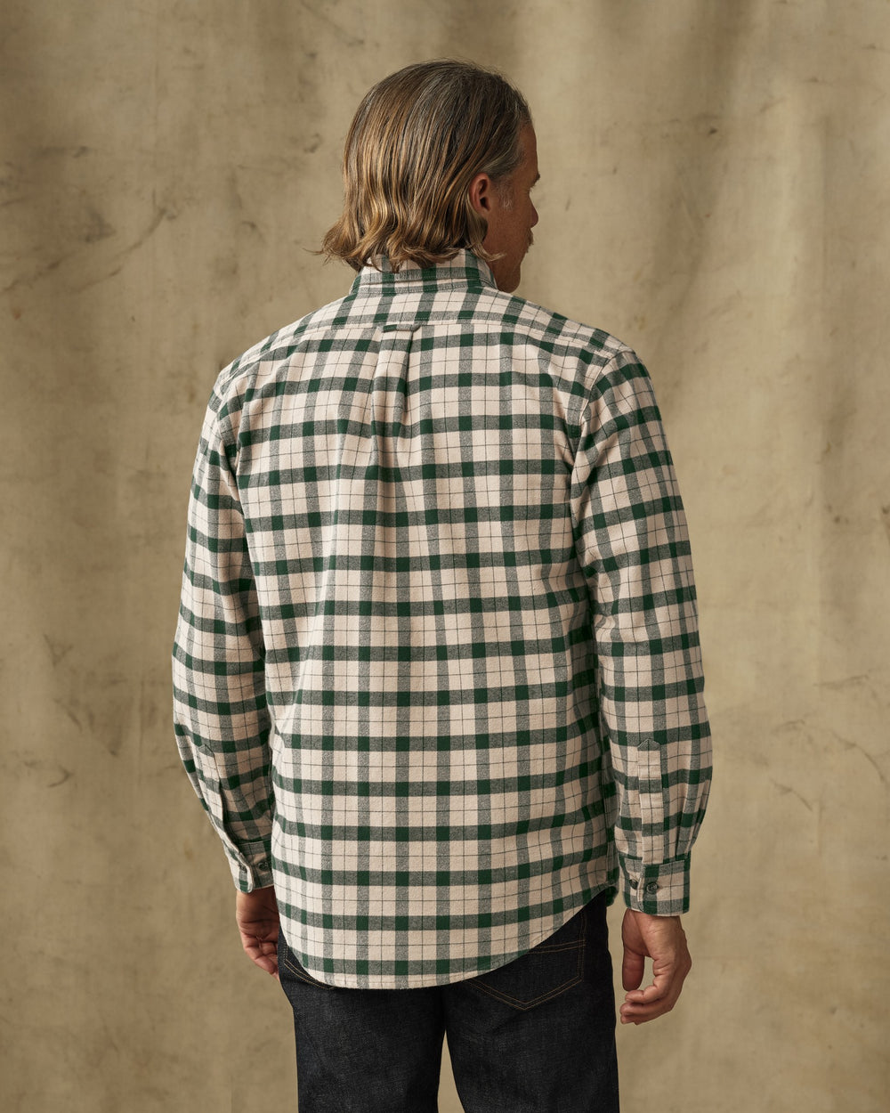 Alaskan Guide Shirt - Oatmeal / Pine Plaid