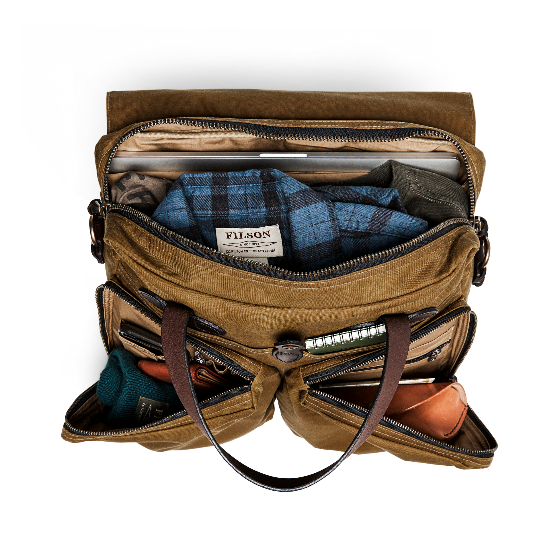 FILSON 24-HOUR TIN CLOTH BRIEFCASE フィルソン 24 Hour Tin Cloth Briefcase | Filson