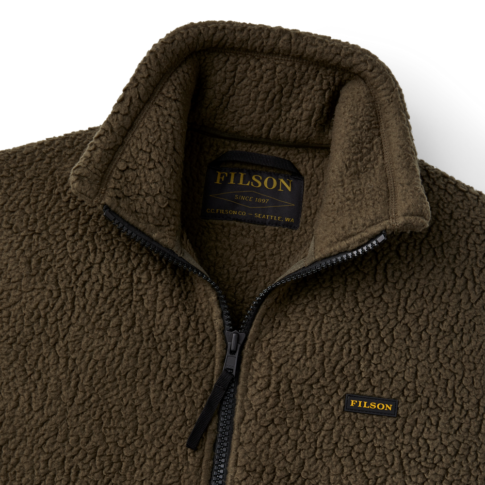 Alternate view of the Filson Sherpa Fleece Vest - Root