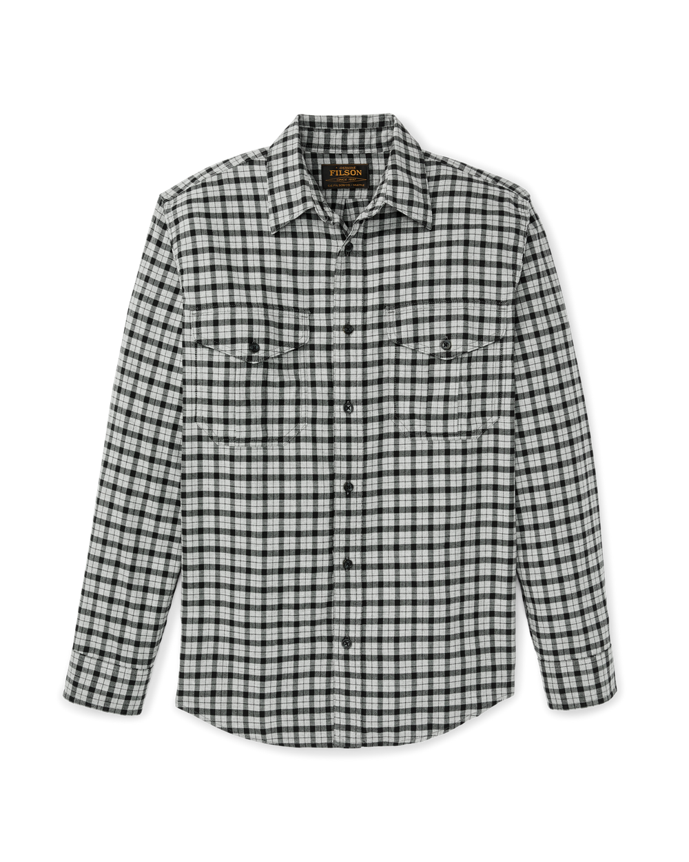 Lightweight Alaskan Guide Shirt - Light Charcoal Plaid
