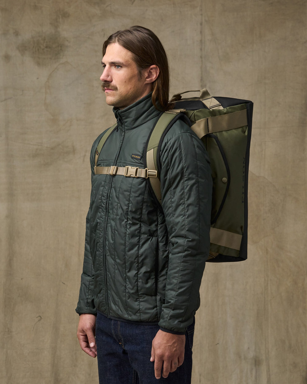 All-weather 40l Duffle - Olive / Black / Covert