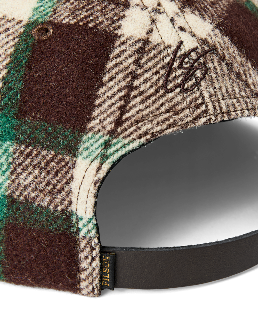 Chris Stapleton Signature Mackinaw Trucker Cap - Brown / Green Multicolor Plaid