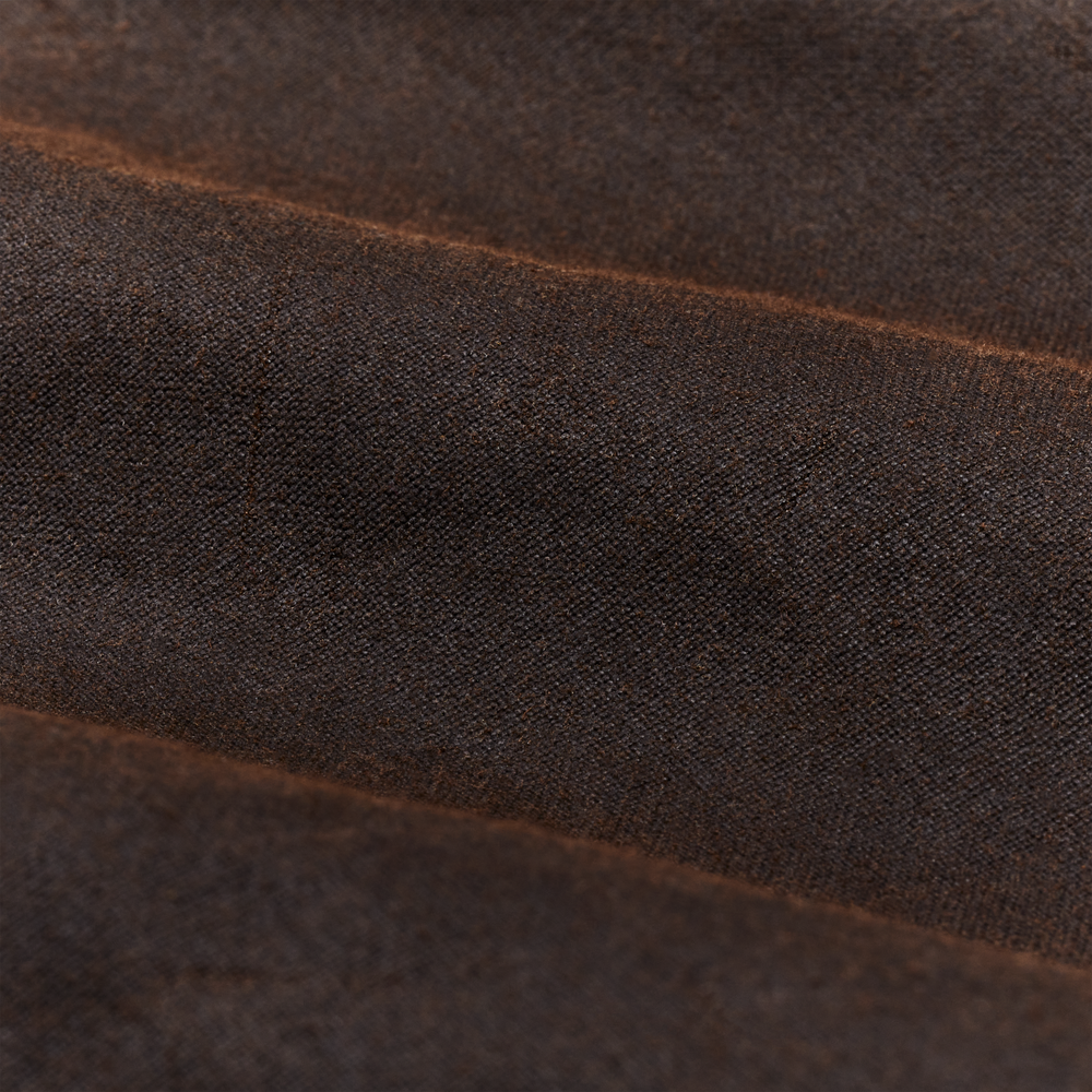 Alternate view of the Filson Tin Cloth Short Lined Cruiser Jacket - Dark Brown
