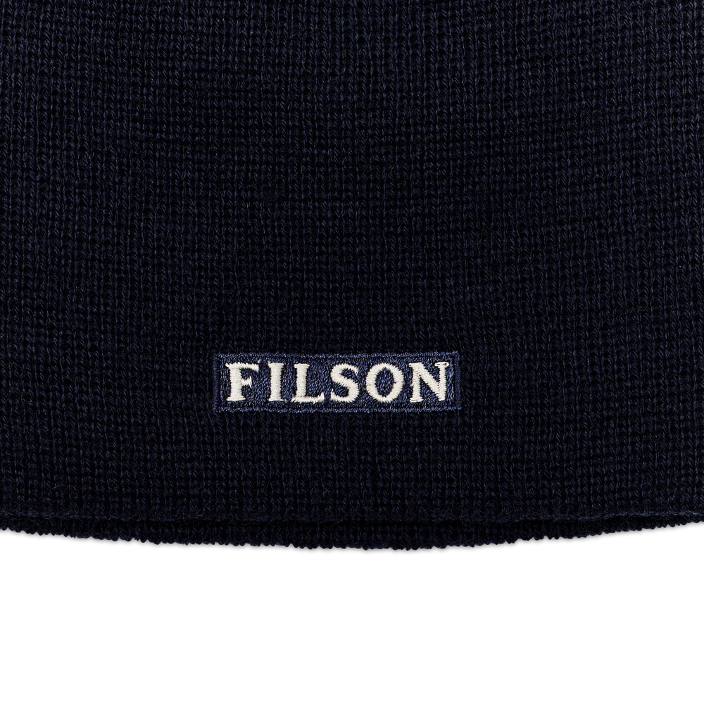Alternate view of the Filson Wool Knit Beanie - Navy