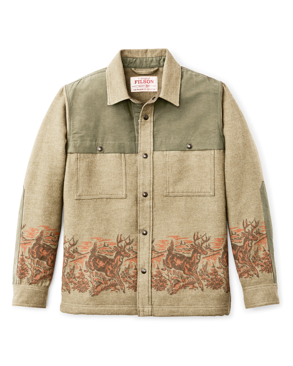 Colchuck Forester Jac-shirt - Sage Heather | Filson