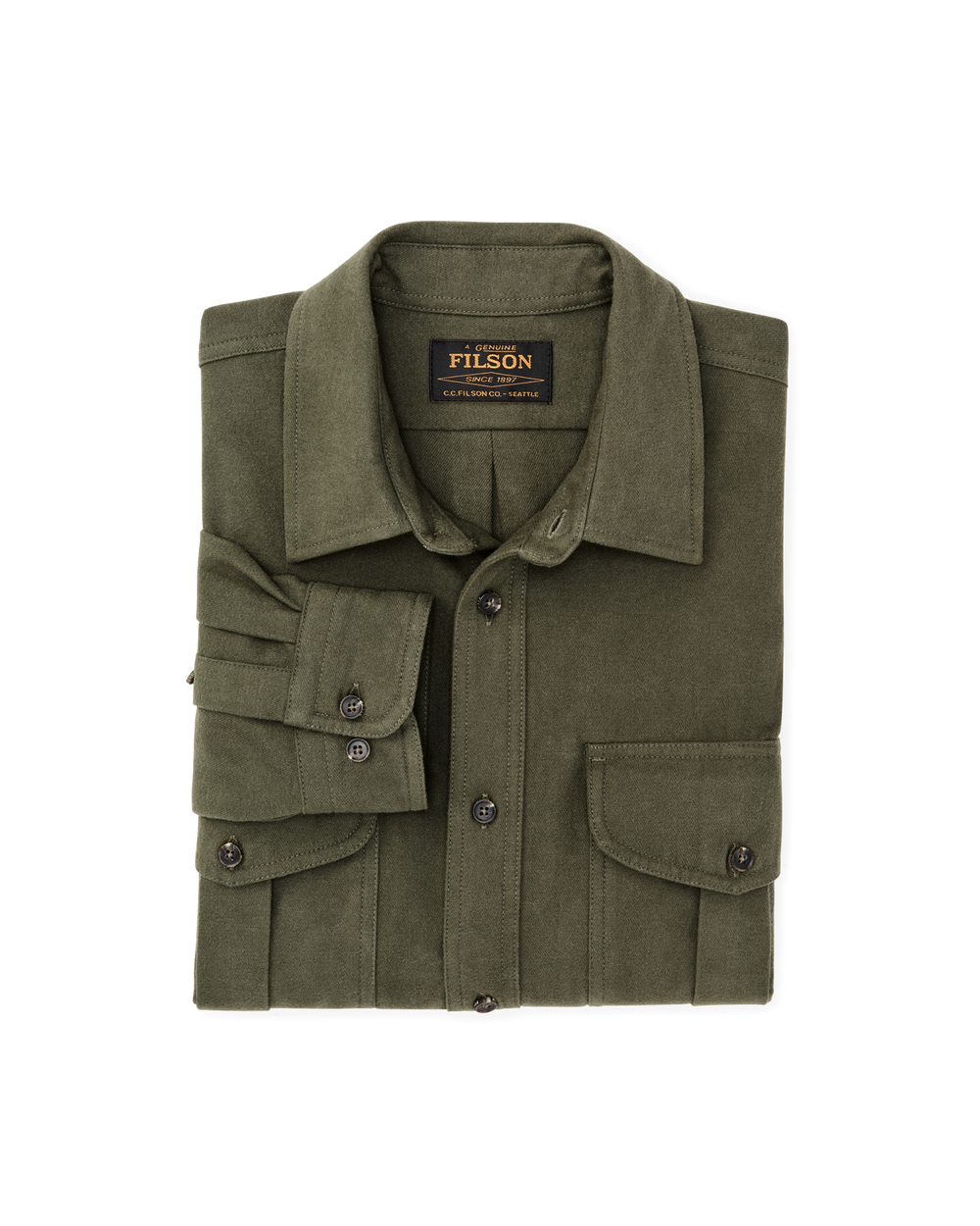 Moleskin Guide Shirt - Dark Olive Drab