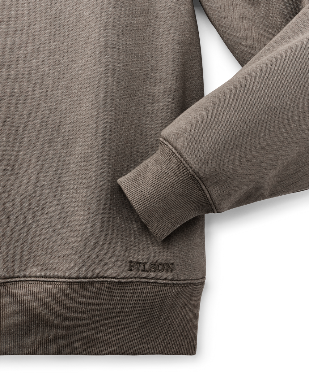 Alternate view of the Filson Northwest Crewneck Sweatshirt - Hawk Brown