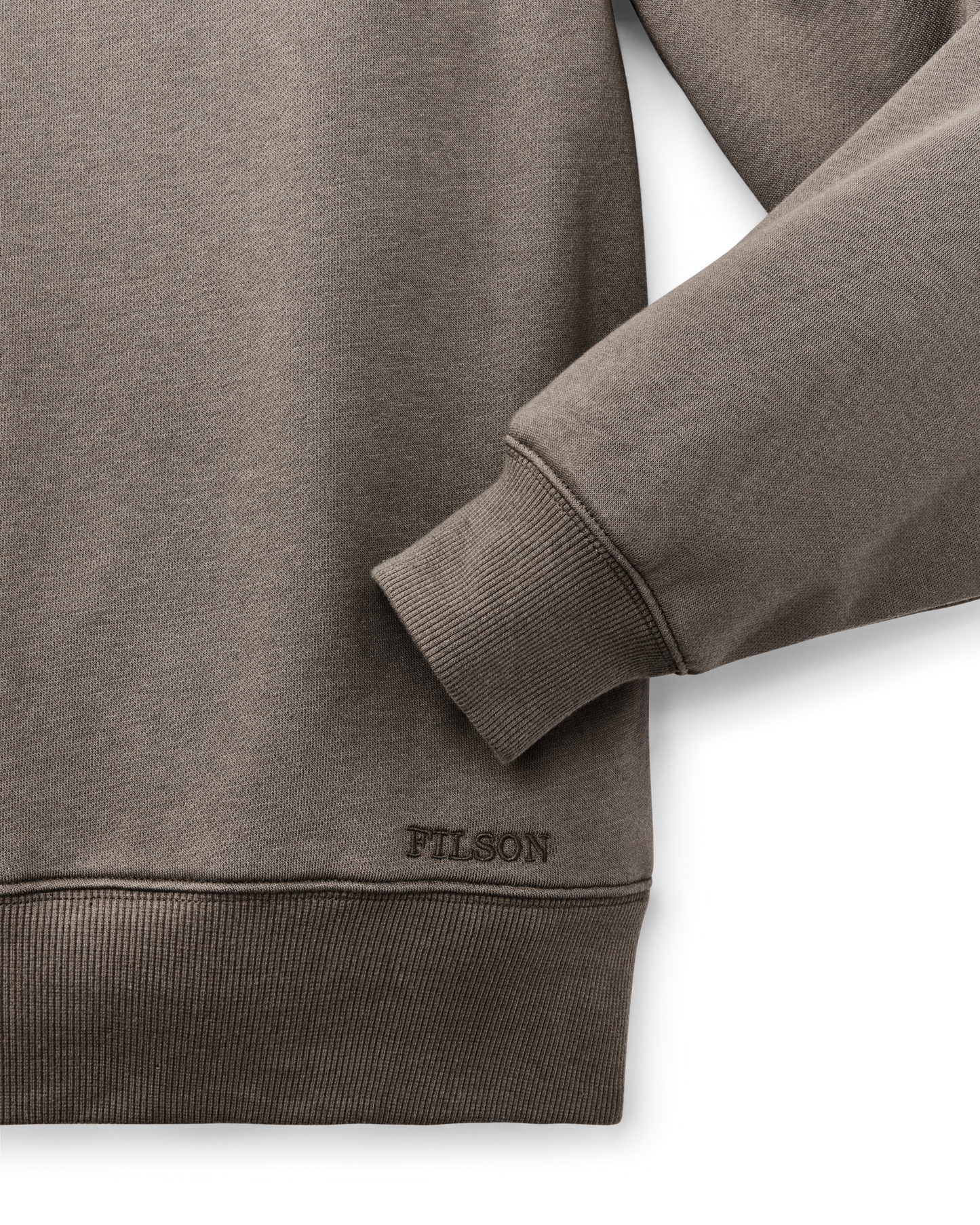Alternate view of the Filson Northwest Crewneck Sweatshirt - Hawk Brown