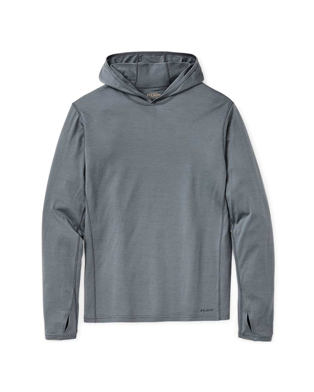 Wool-Blend UPF Hoodie - Sage Gray
