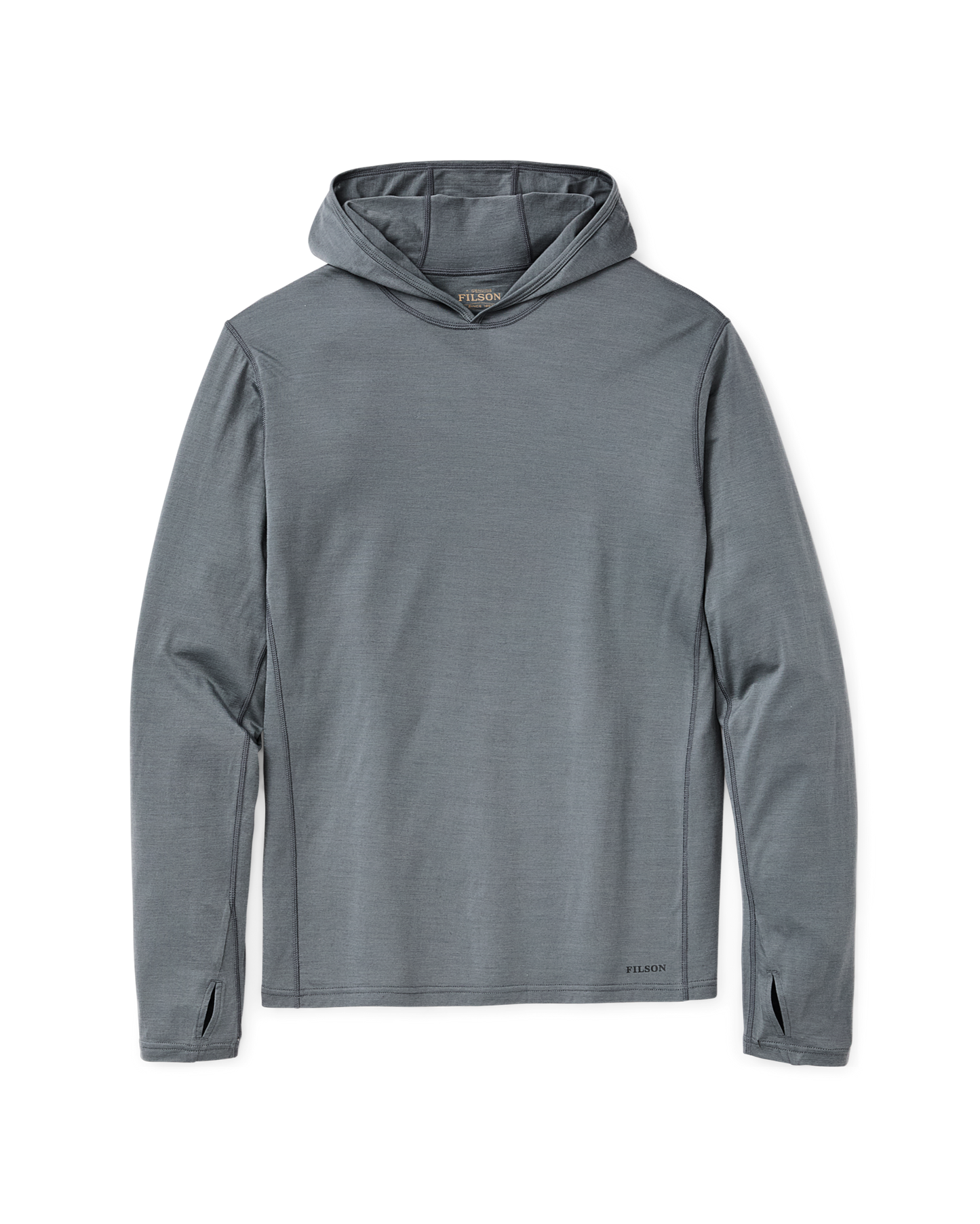 Wool-Blend UPF Hoodie - Sage Gray