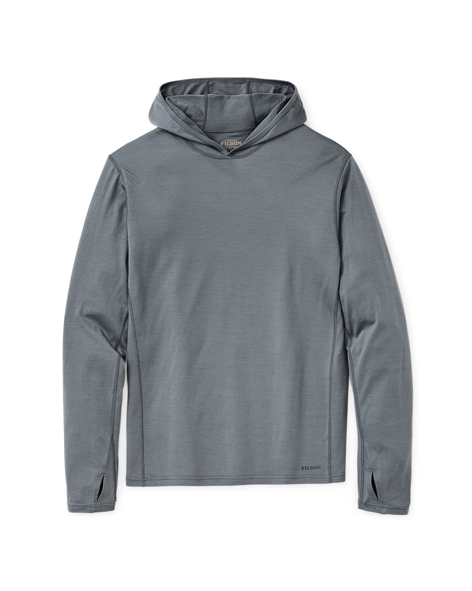 Wool-Blend UPF Hoodie - Sage Gray