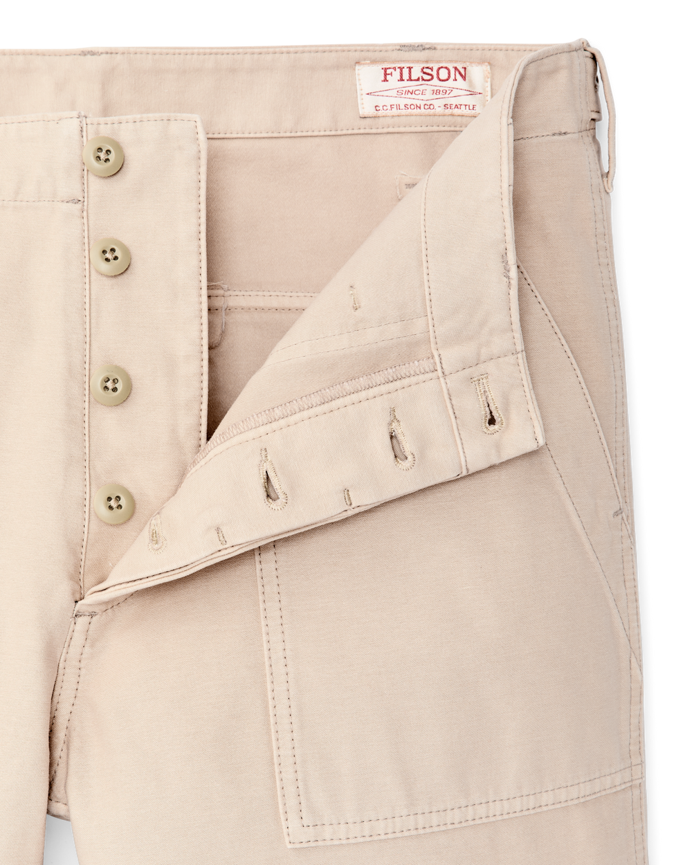 Field Supply Shorts - Washed Oatmeal