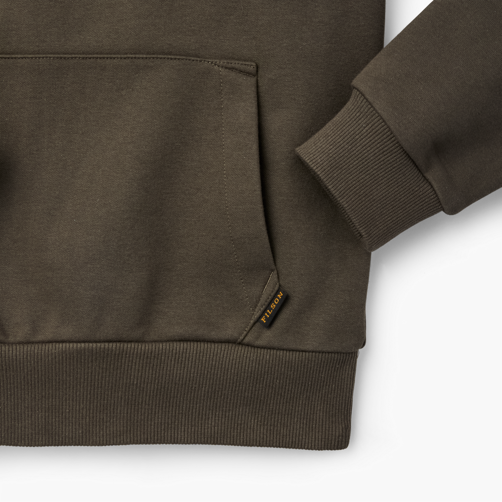 Alternate view of the Filson Prospector Hoodie - Root