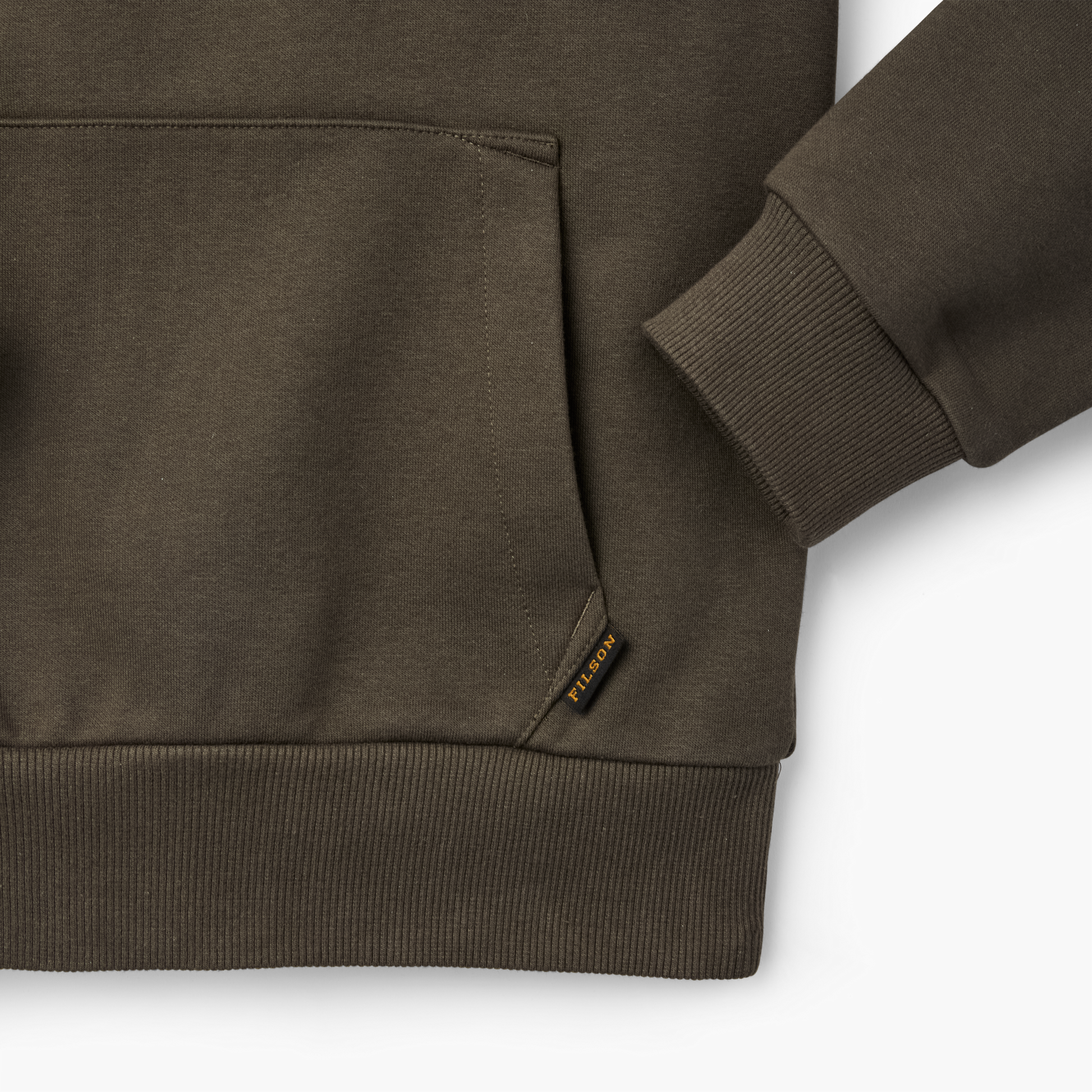 Alternate view of the Filson Prospector Hoodie - Root