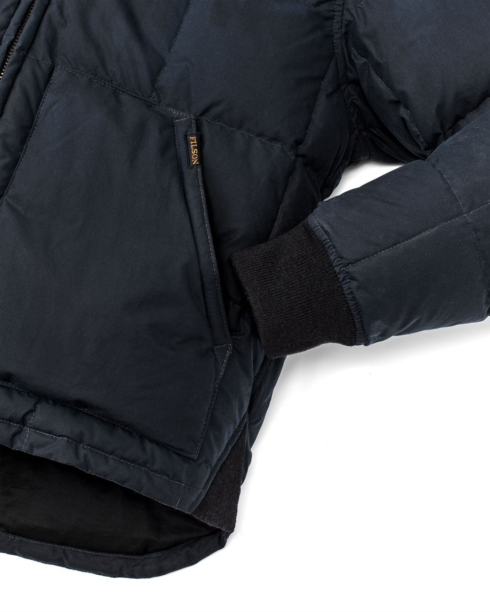 Waxed Down Jacket - Night Sky