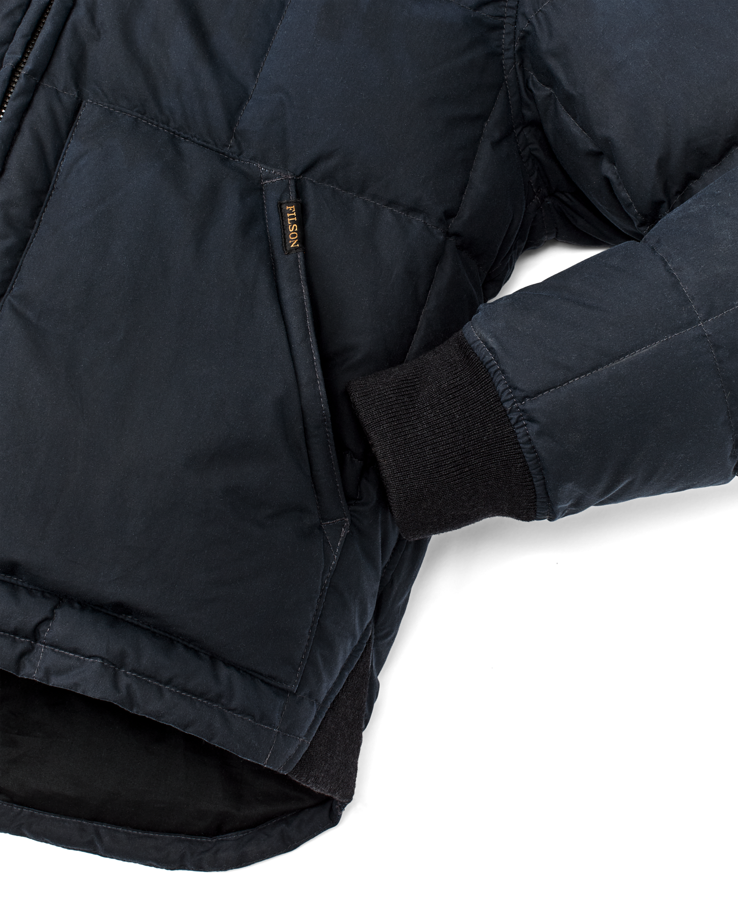 Waxed Down Jacket - Night Sky
