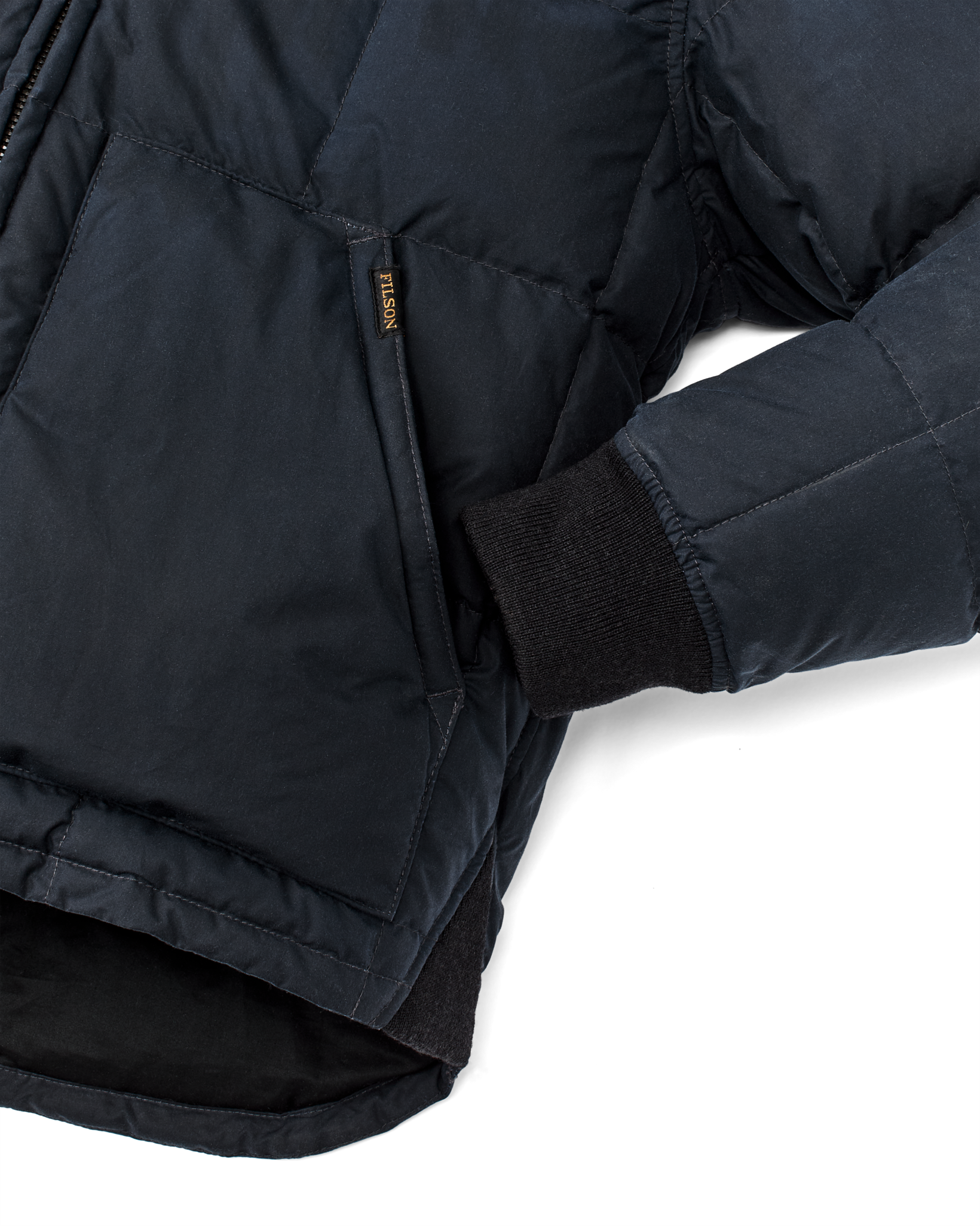 Waxed Down Jacket - Night Sky