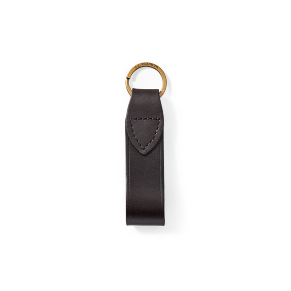 Bridle Leather Key Chain - Brown Leather | Filson