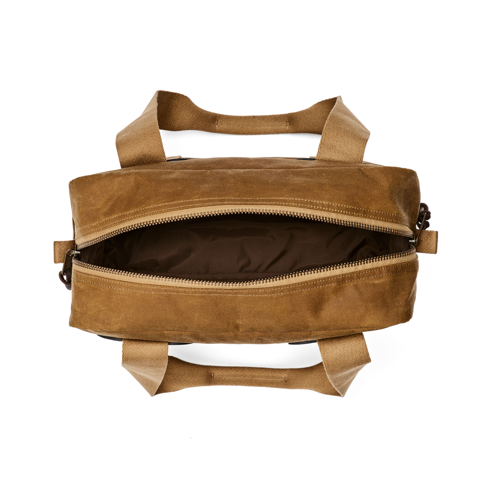 Alternate view of the Filson Tin Cloth Zipper Tote Bag - Dark Tan