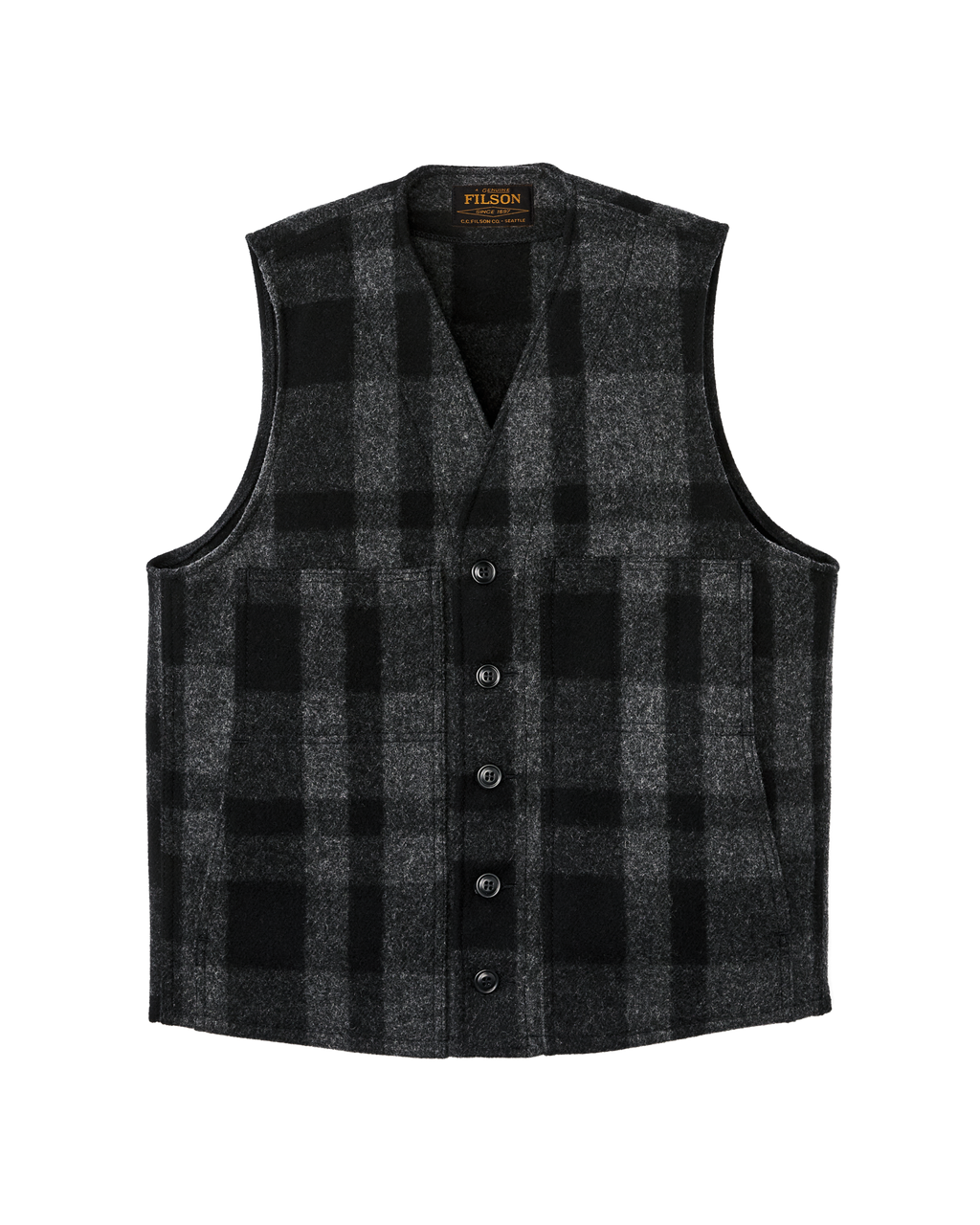 FILSON MACKINAW WOOL VEST MADE IN USA 美品 Mackinaw wool vest by Filson | Forest green (Green)
