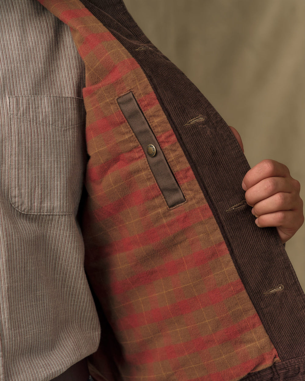 Rustic Canvas Journeyman Jacket - Bark