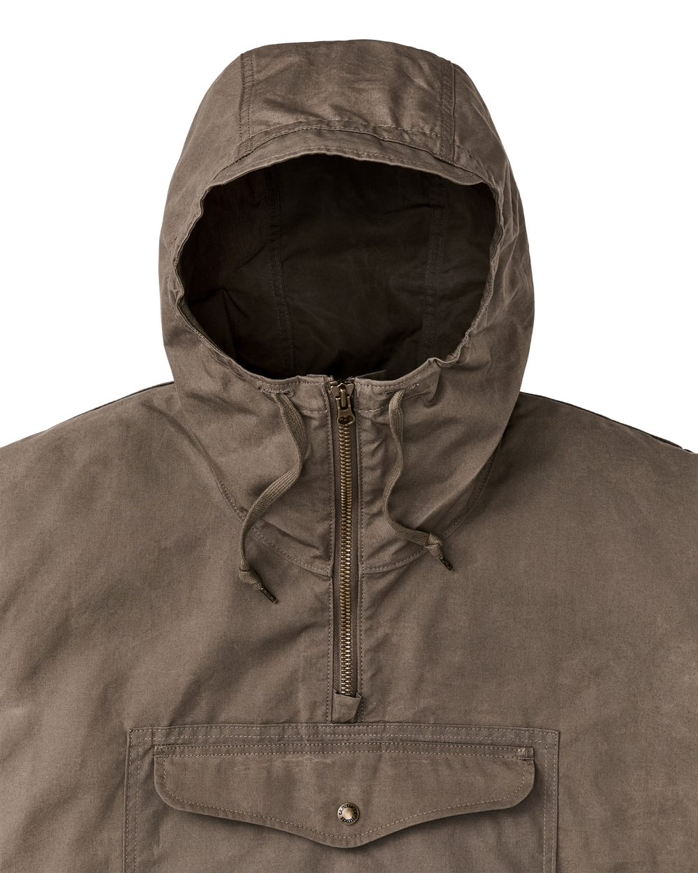 Dry Wax Anorak - Olive Gray
