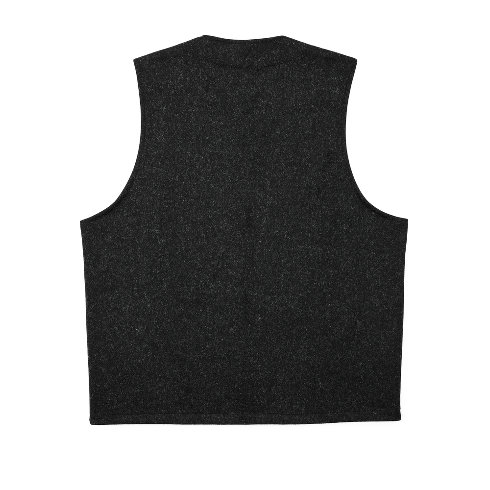 Alternate view of the Filson Mackinaw Wool Vest - Charcoal