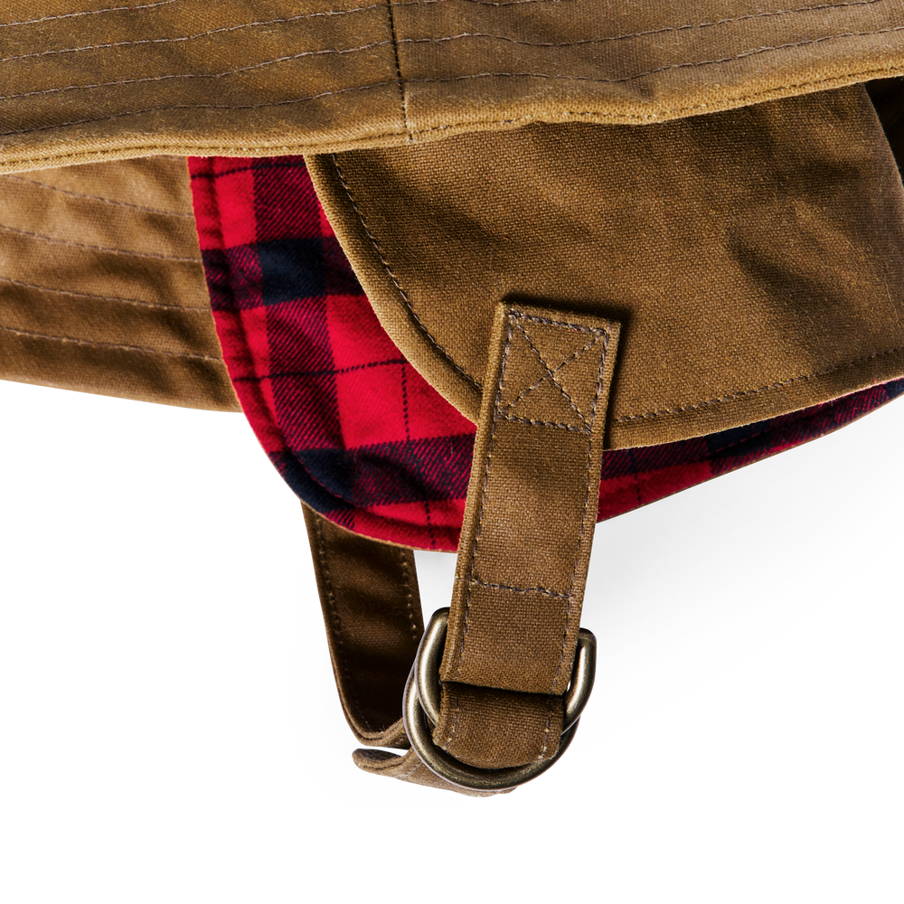 Alternate view of the Filson Tin Cloth Sou'wester Hat - Dark Tan