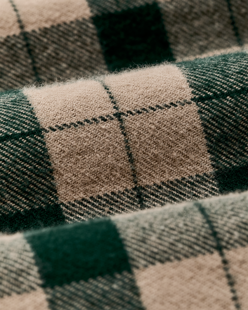 Alaskan Guide Shirt - Oatmeal / Pine Plaid