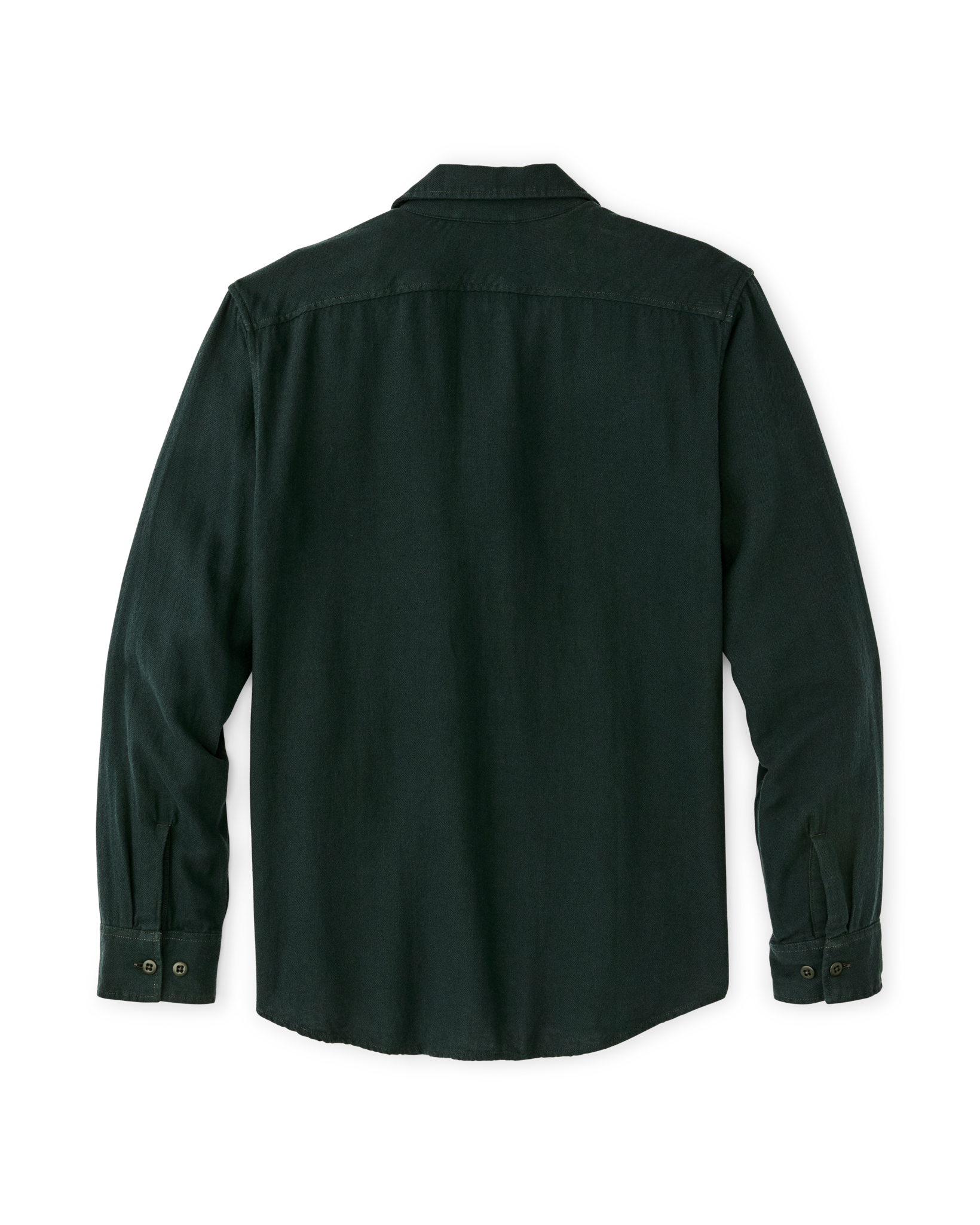 The Rangeland Flannel Shirt - Forest Green