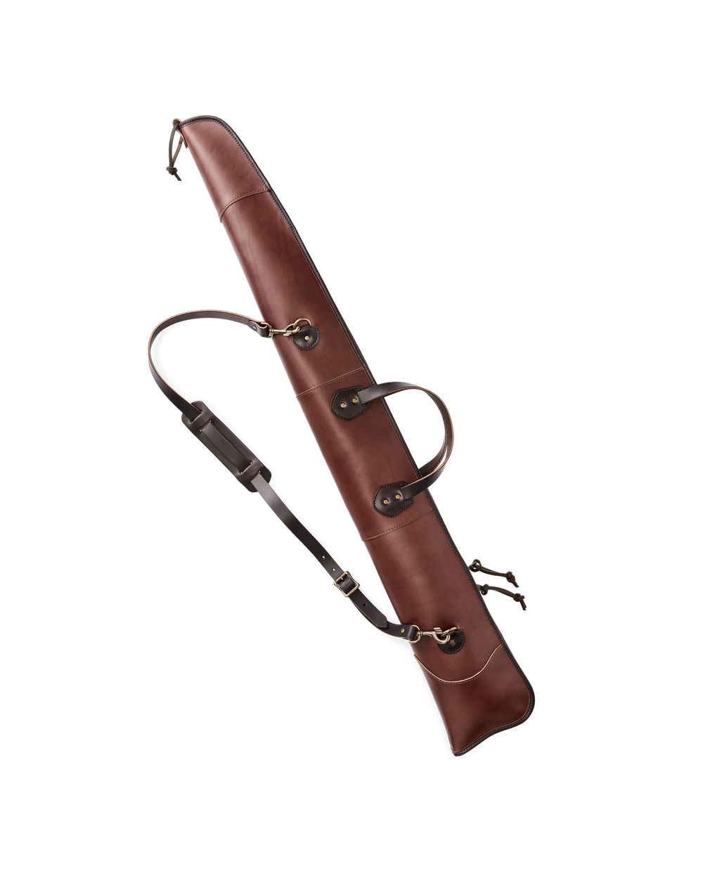 Workshop Leather Shotgun Case - Brown