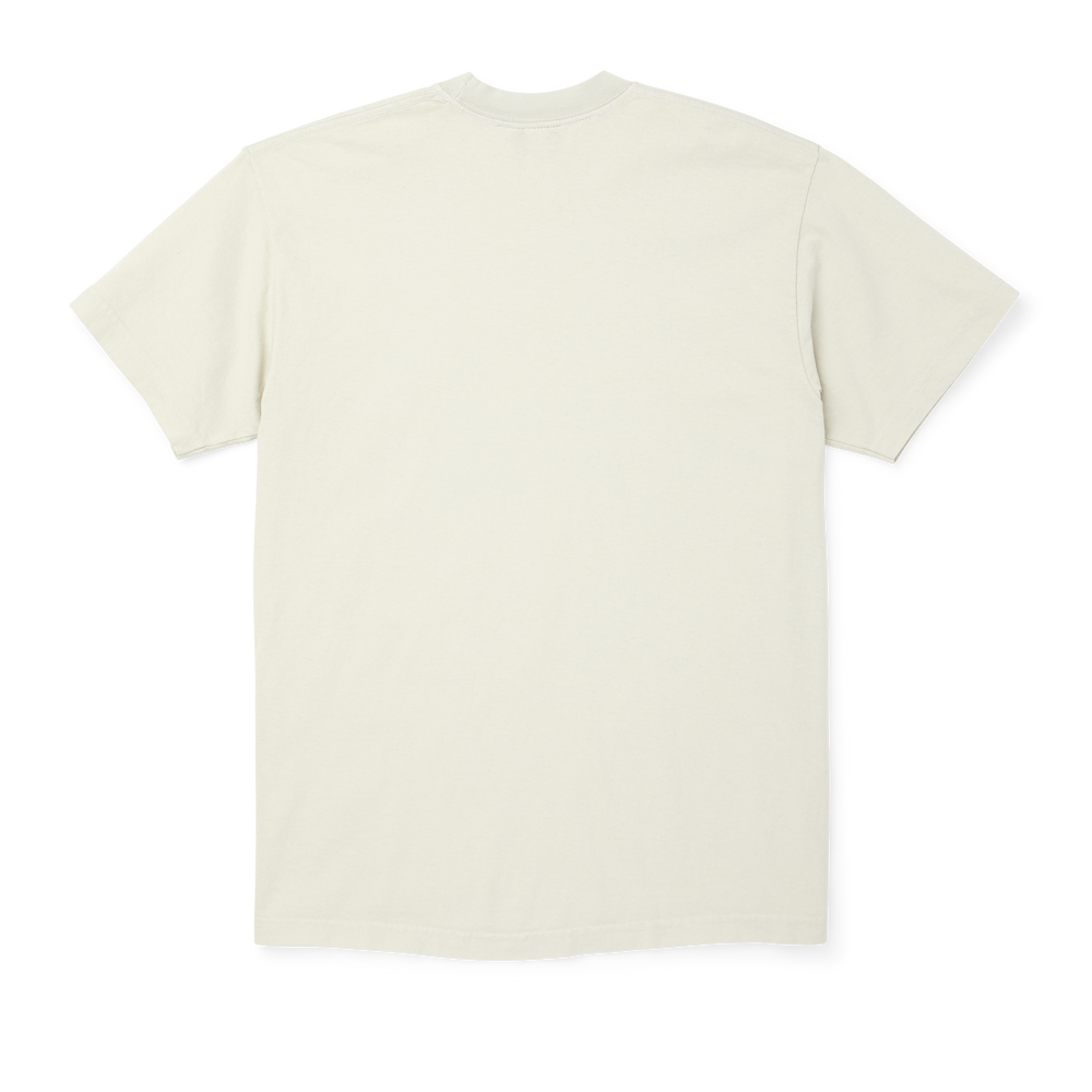 Alternate view of the Filson Filson X White's Boots Graphic T-shirt  - Cement (moto)
