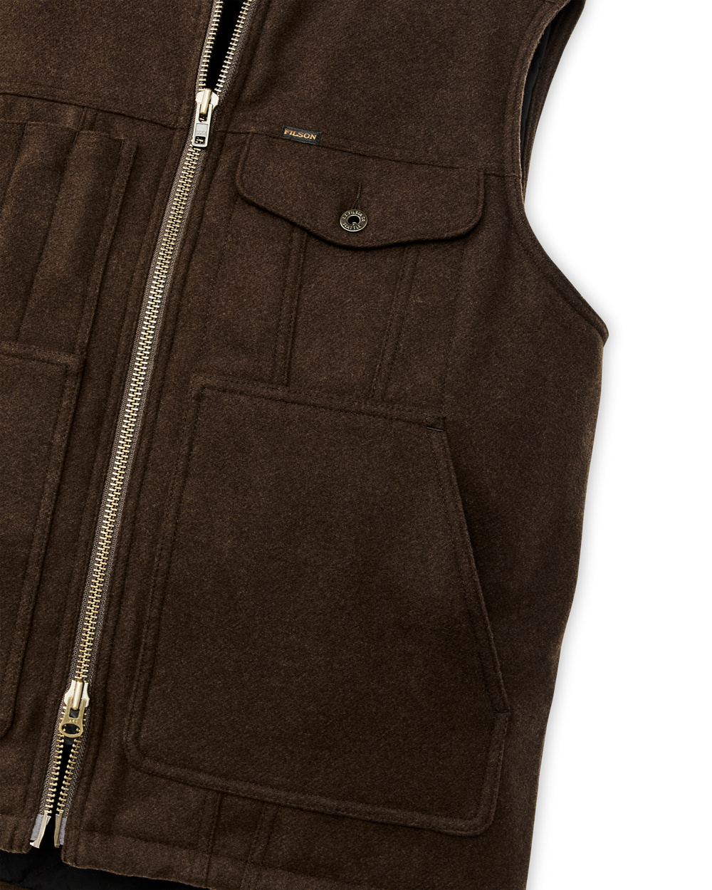 Spokane Insulated Work Vest - Beaver Brown