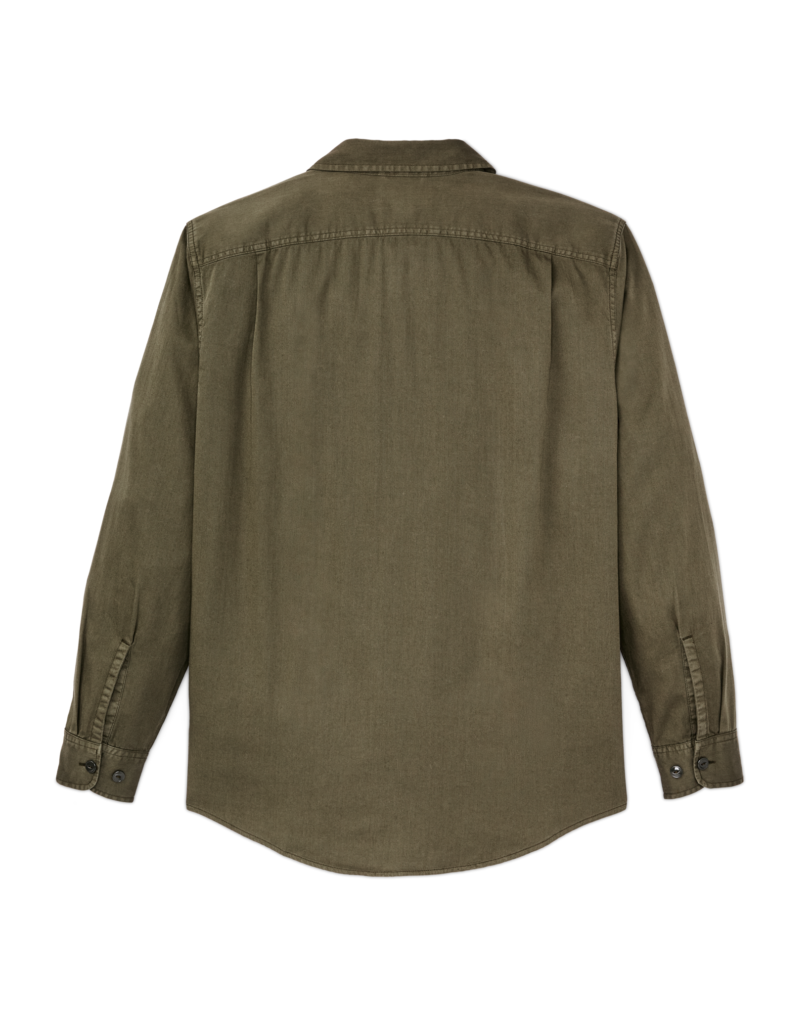 Alternate view of the Filson 4.5-oz. Twill Shirt - Military Olive