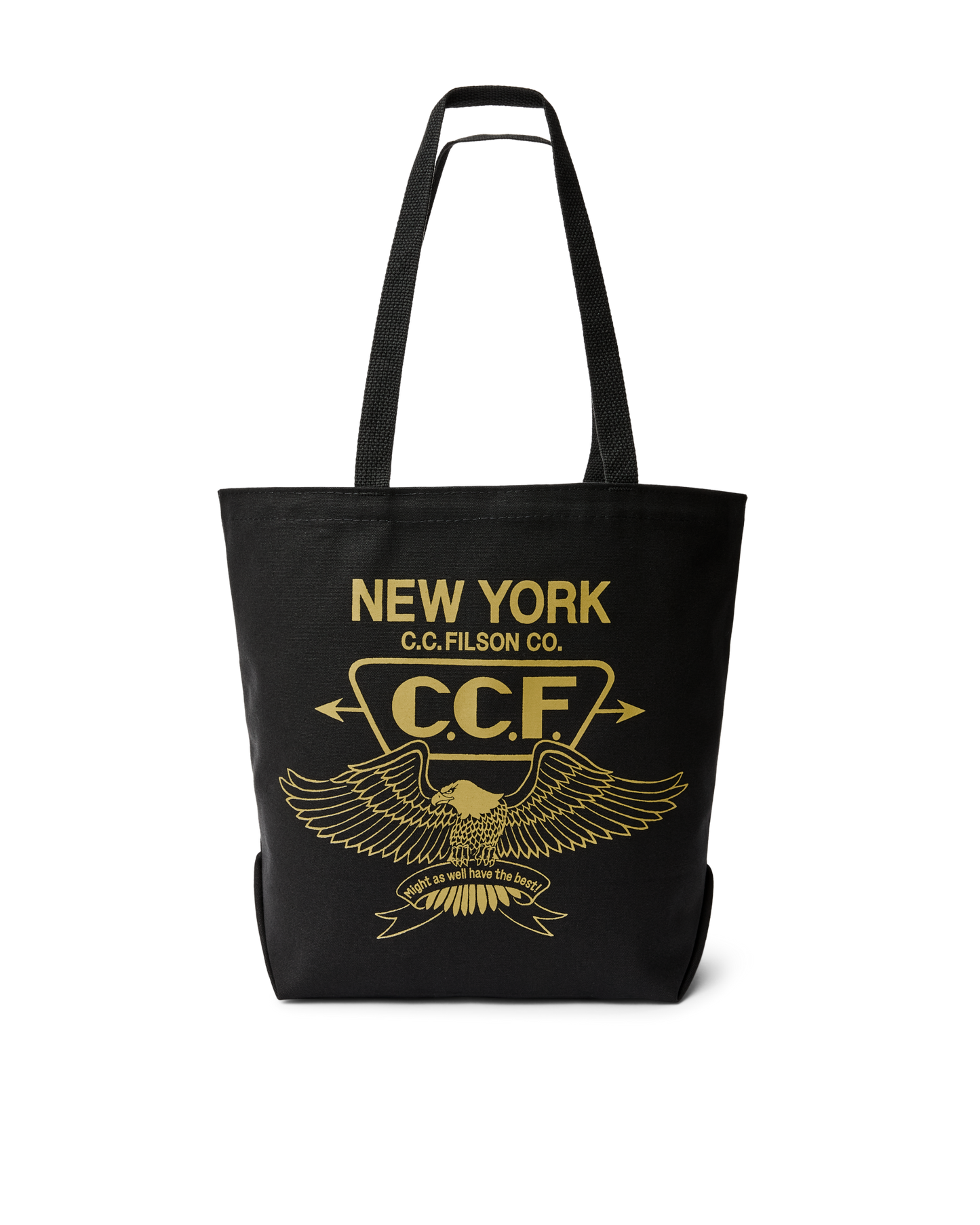 NYC Graphic Tote Bag - Black