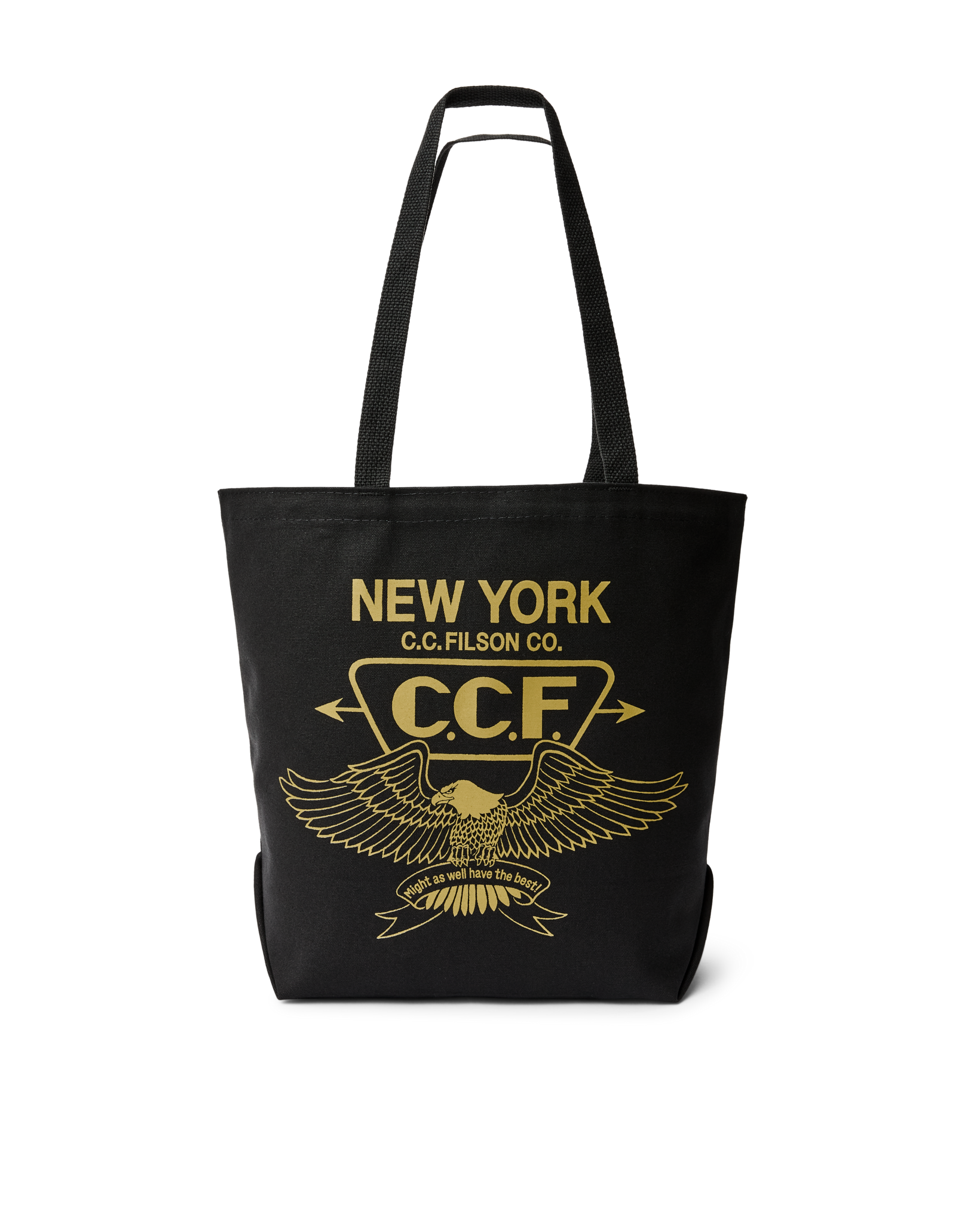 NYC Graphic Tote Bag - Black