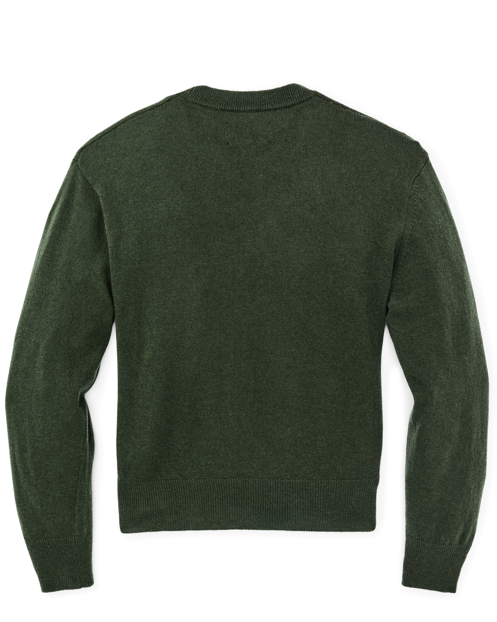 Women's Graphic Wool Sweater - Olive