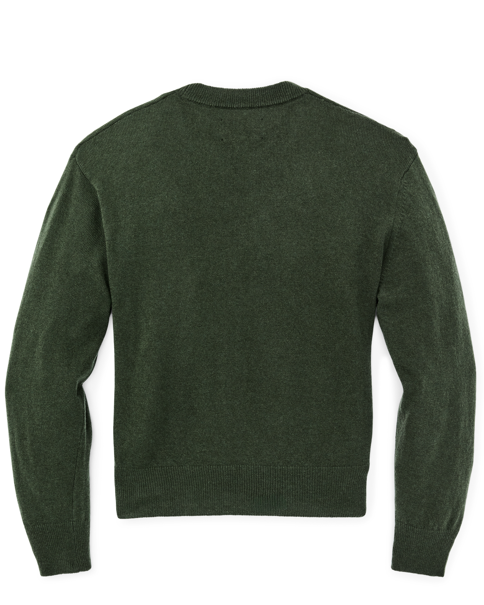 Women's Graphic Wool Sweater - Olive