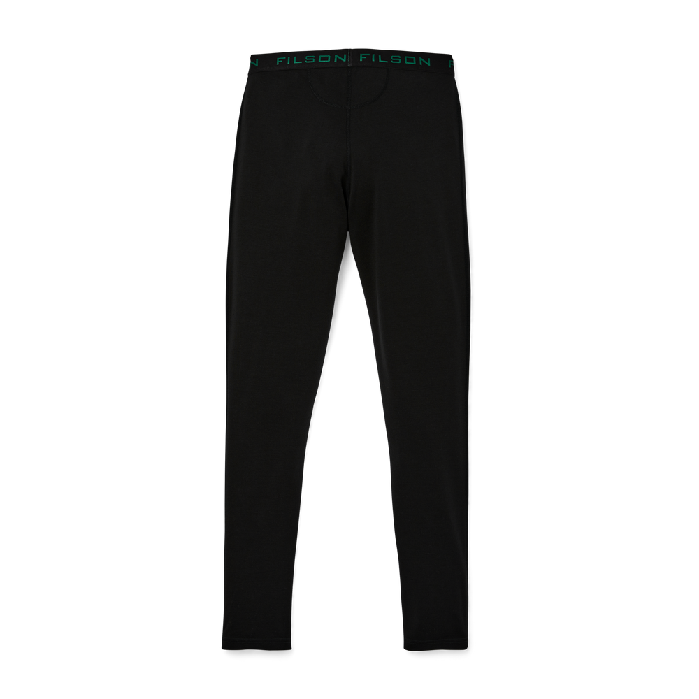 Alternate view of the Filson 400g Merino Wool Bottoms - Black