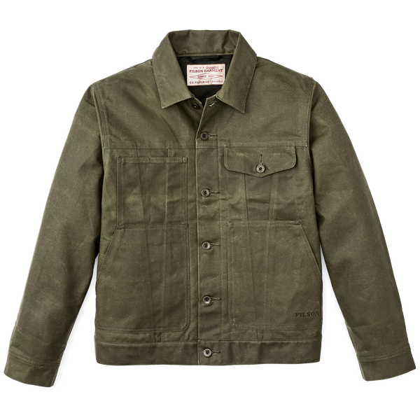 Tin Cloth Short Lined Cruiser Jacket | Filson