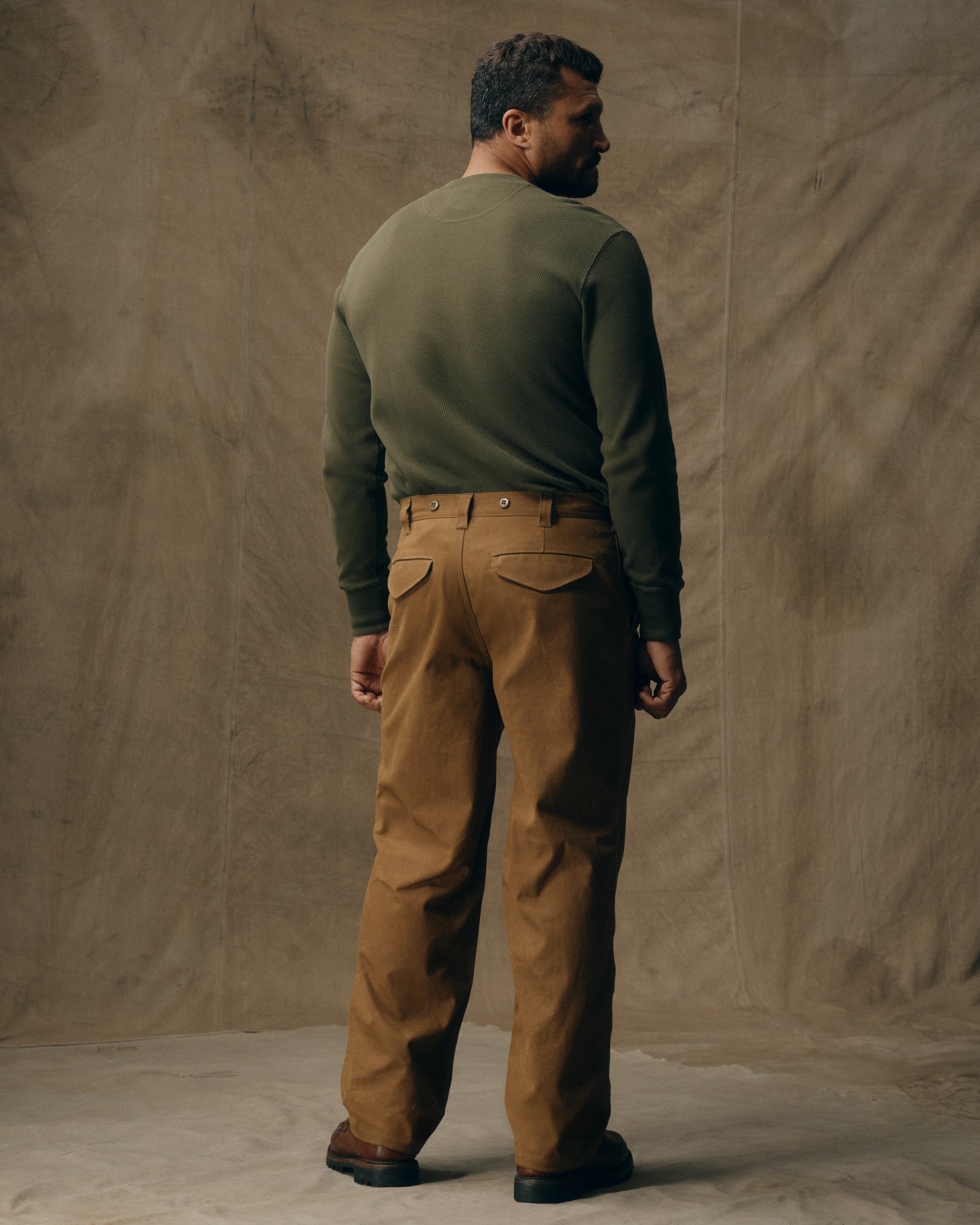 Samir is 6'2" wearing a size Medium