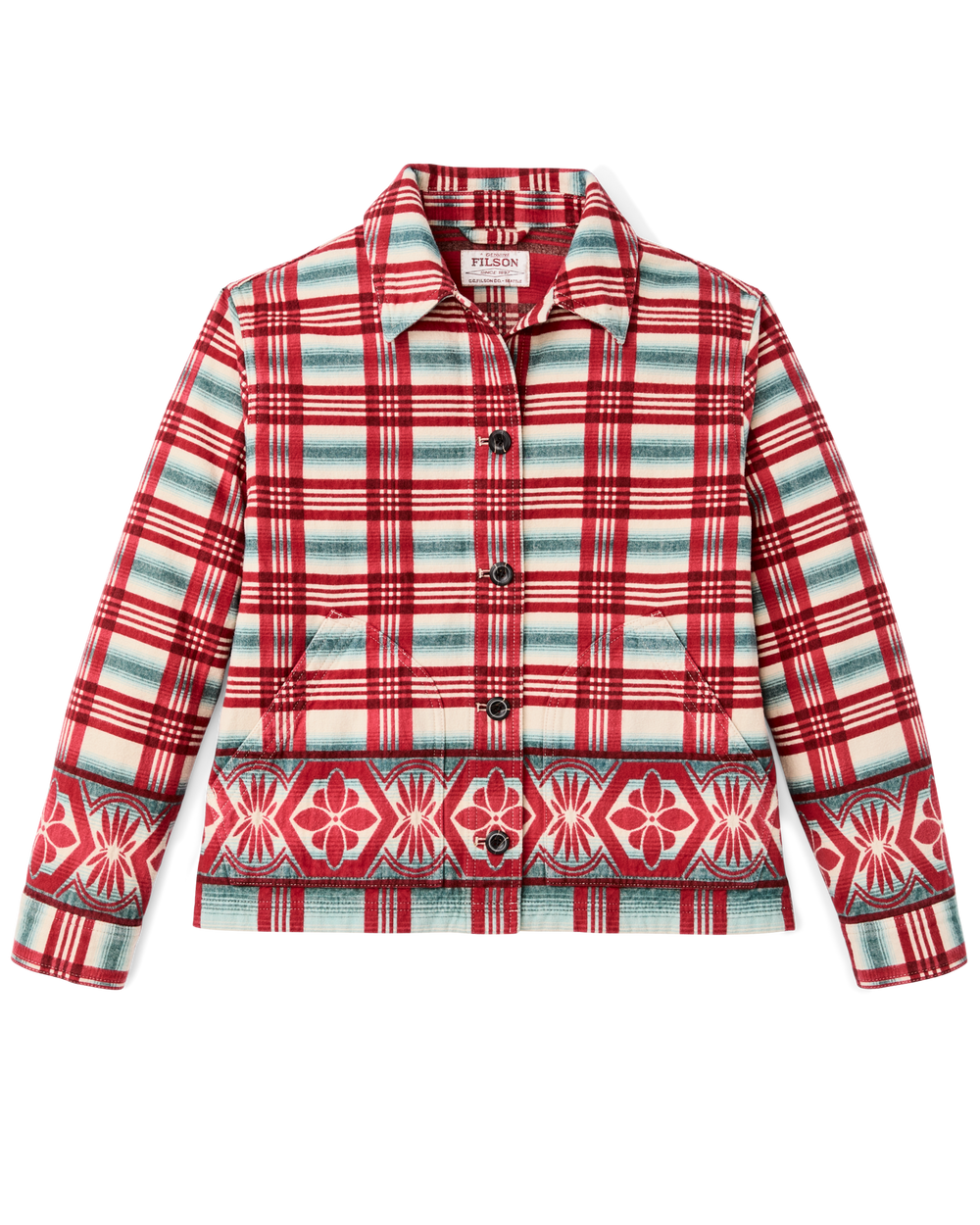 Women's Colchuck Short Jacket - Rust Multicolor
